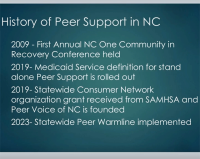 Screen shot of the presentation